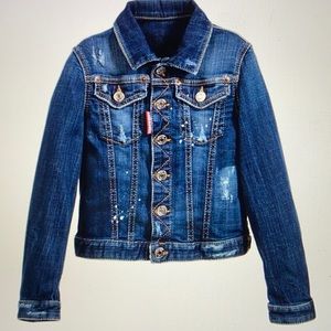 Dsquared2 kids jeans jacket